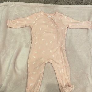 Nordstrom pink bunny pj